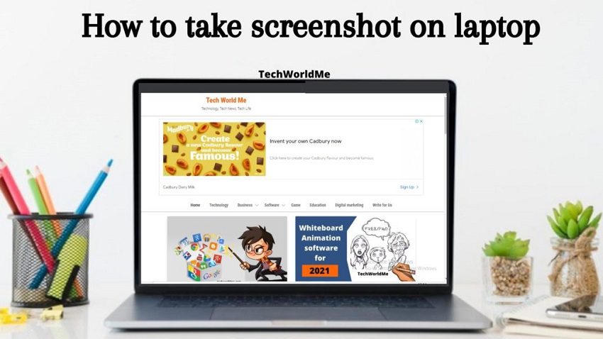  How to take screenshot on laptop.