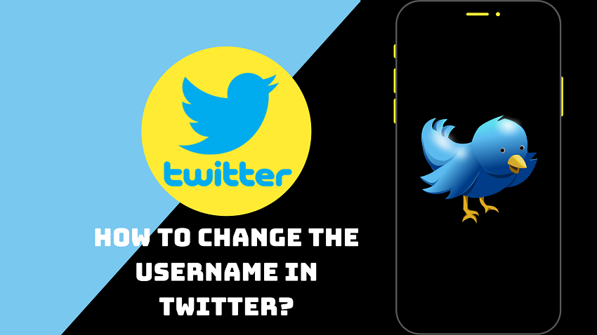 how to change username in twitter