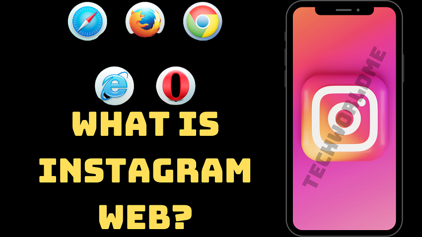 What is Instagram web?